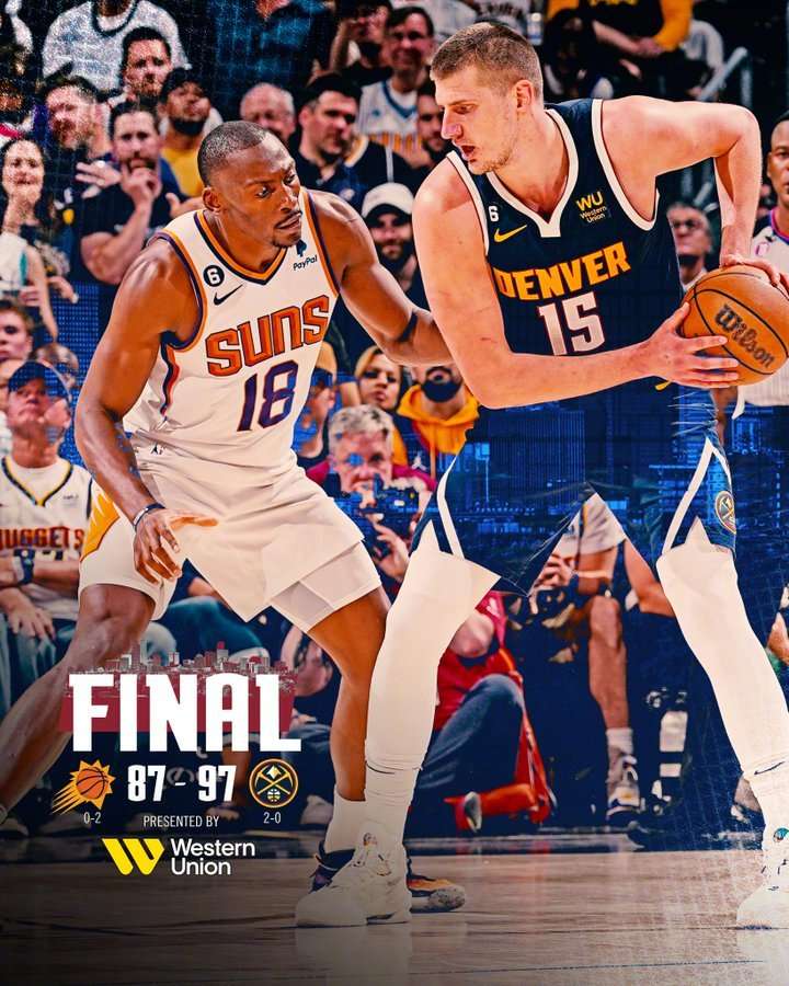 包含菲尼克斯太阳官宣签约备战西甲曼城今晨复出首秀，现场解说直呼：加时末段丹佛掘金调整名单以备NBA总决赛的词条